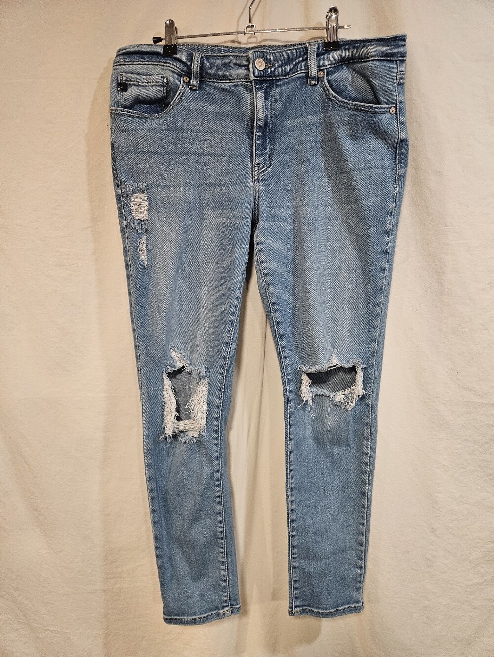 KanCan Light Blue Distressed Skinny Jeans